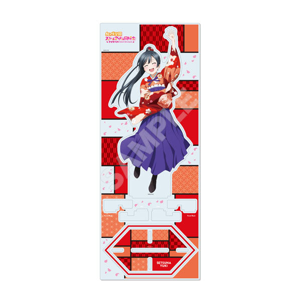 Pre-Order】ラブライブ！虹ヶ咲学園スクールアイドル同好会 アクリルスタンド(L) G 優木せつ菜（再販）《CS.FRONT》【※同