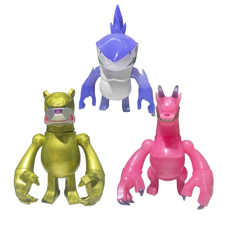 TOUMA ナックルベア 6体セット Limited】TOUMA KNUKLE BEAR・RAGING SHARK・HOUND DRAGONS アートな