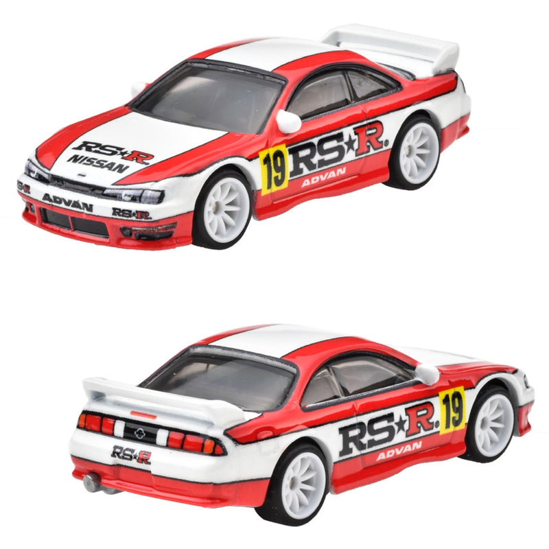 【预售】Hot Wheels风火轮    premium  两台组合  日产 240SX (S14)/ 日产 Silvia (S15)   《mattel》【※同梱不可】