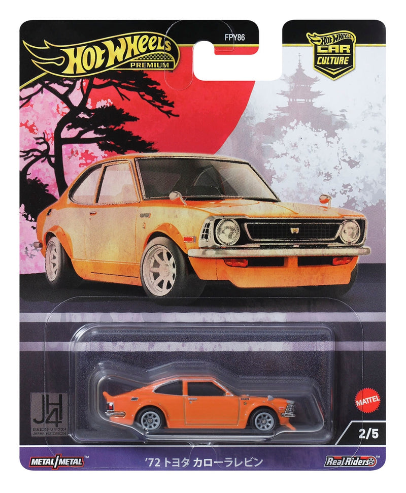 【Pre-Order】Hot Wheels  Car Culture Japan Historics 4  '72 Toyota Corolla Levin HRV69 <Mattel> [*Cannot be bundled]