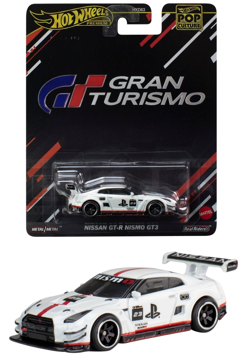 【预售】Hot Wheels风火轮   Pop Culture   赛车 - 日产 GT-R NISMO GT3《Mattel》【※同梱不可】