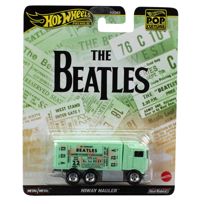 【预售】Hot Wheels风火轮   Pop Culture   beatles hiway hauler（绿色）《Mattel》【※同梱不可】