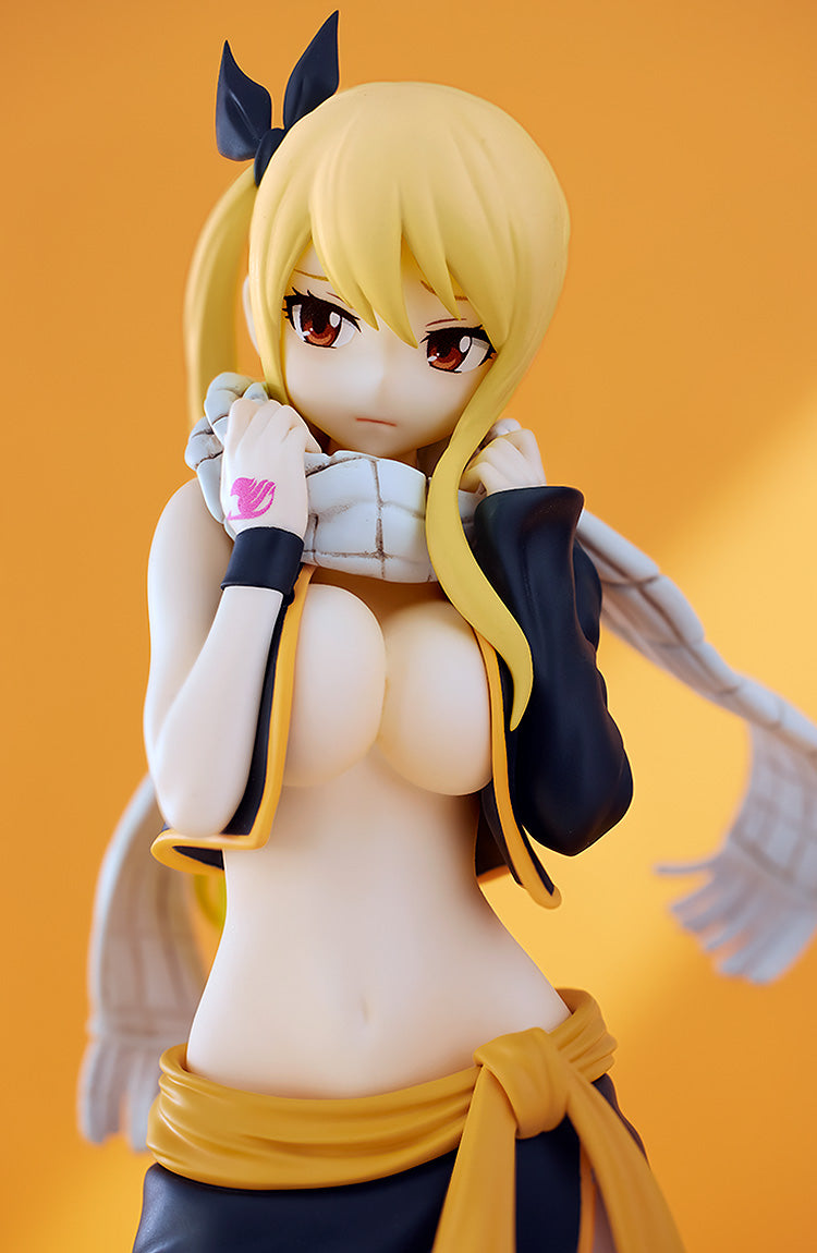 【Pre-Order】POP UP PARADE "FAIRY TAIL" (Original Version) Lucy Heartfilia  Natsu Costume Ver. L Size Completed Figure <Good Smile Company> [*Cannot be bundled]