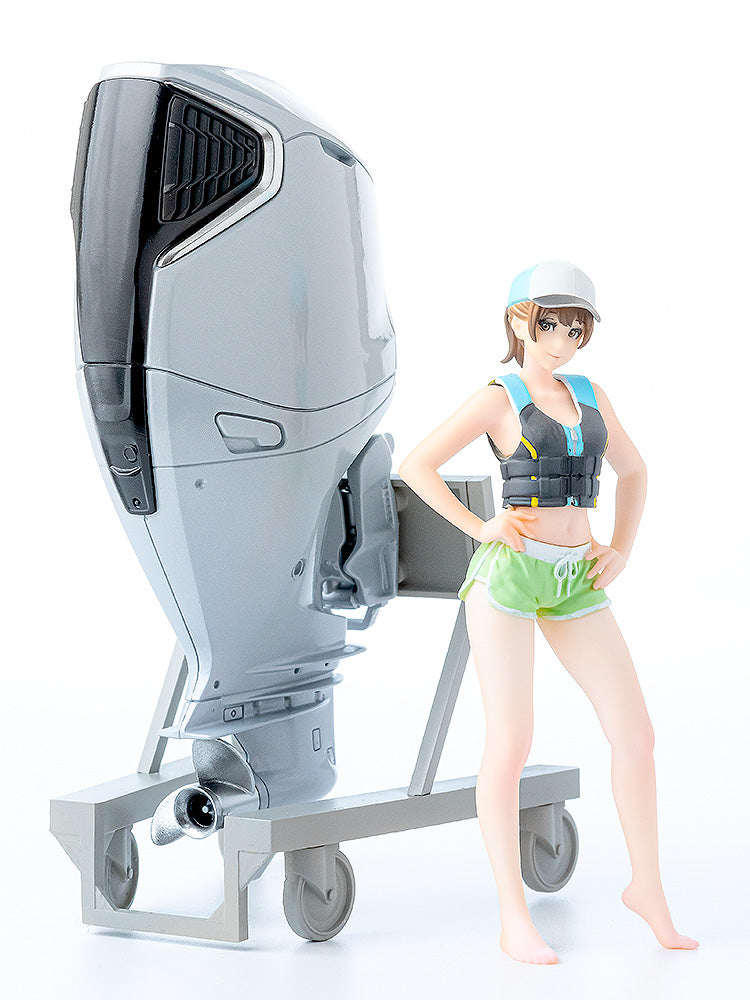 【Pre-Order】PLAMAX MF-88 minimum factory  Minori with Honda BF350 Outboard Engine <MaxFactory> Assembly Plastic Model 1/20 Outboard Motor Total height approx. 105mm Minori Total height approx. 90mm