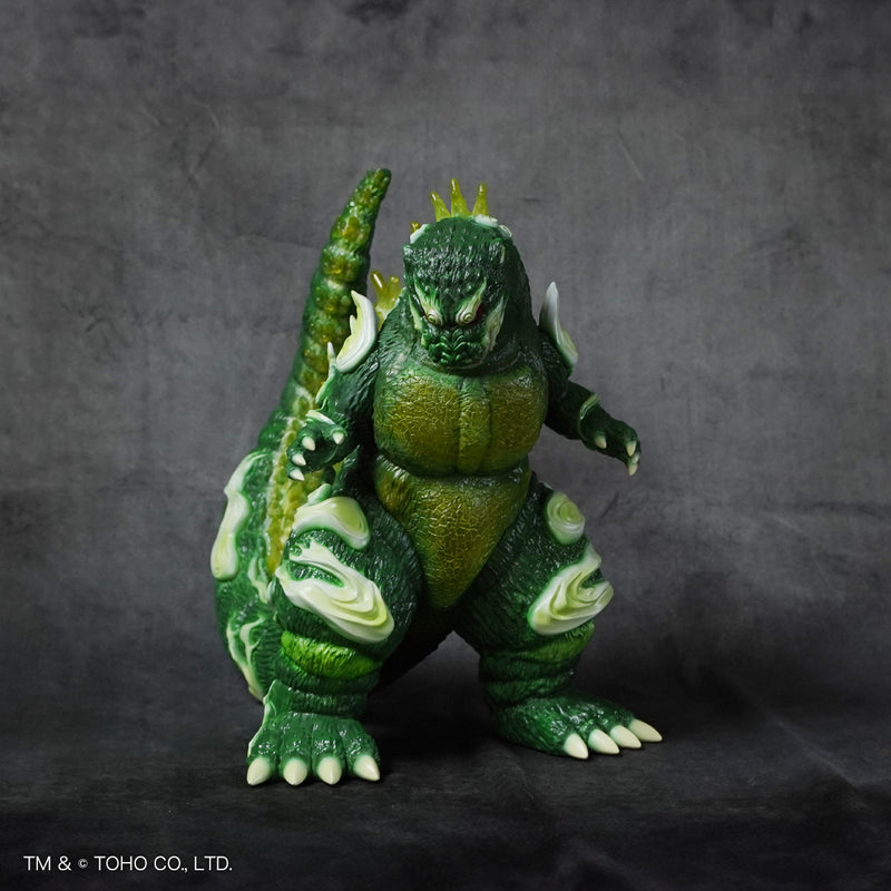 GODZILLA VINYL ART（ゴジラバイナルアート）GVA-BC ゴジラ1995 Frog Tree 浮世ノ絵（翠）ソフビ