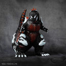 GODZILLA VINYL ART（ゴジラバイナルアート）GVA-BC ゴジラ1995 Frog Tree 浮世ノ絵（黒）ソフビ