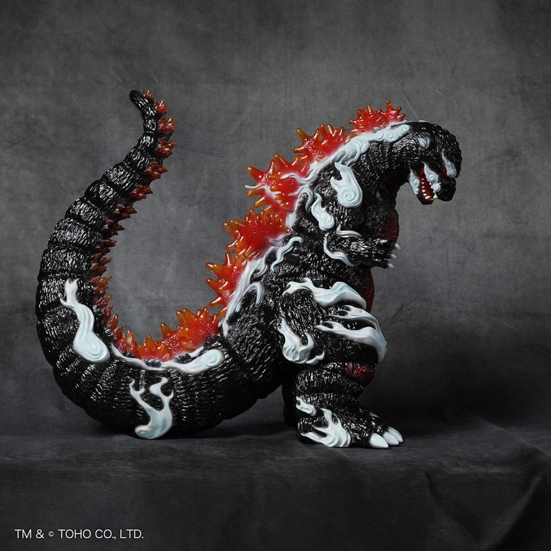 GODZILLA VINYL ARTゴジラ浮世ノ絵　翠　Frog Tree ブランド名：GODZILLA VINYL ART シリーズ名：BURNING