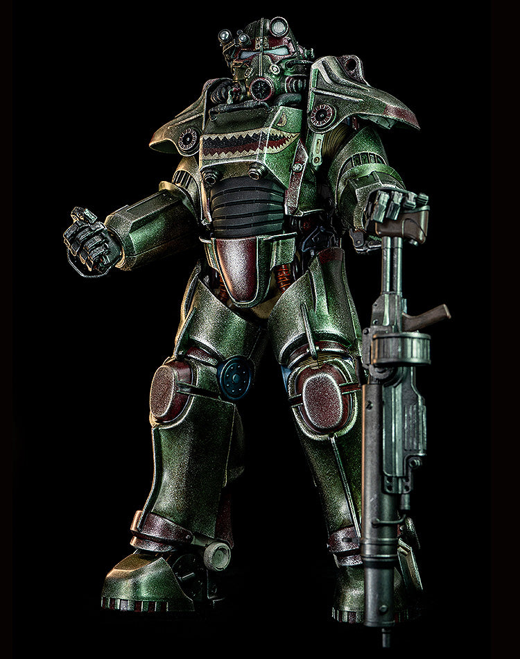 【Pre-Order】Fallout "Fallout_1/6 T-45 Hot Rod Shark Power Armor" <threezero> Painted Movable Figure 1/6 Scale Total height: approx. 368mm