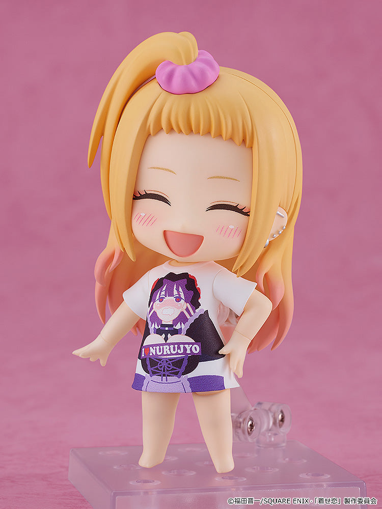 【Pre-Order】Nendoroid "My Dress-Up Darling" Marin Kitagawa: Slippery Girls Full Graphic T-Shirt Ver. <Good Smile Company> [*Cannot be bundled]