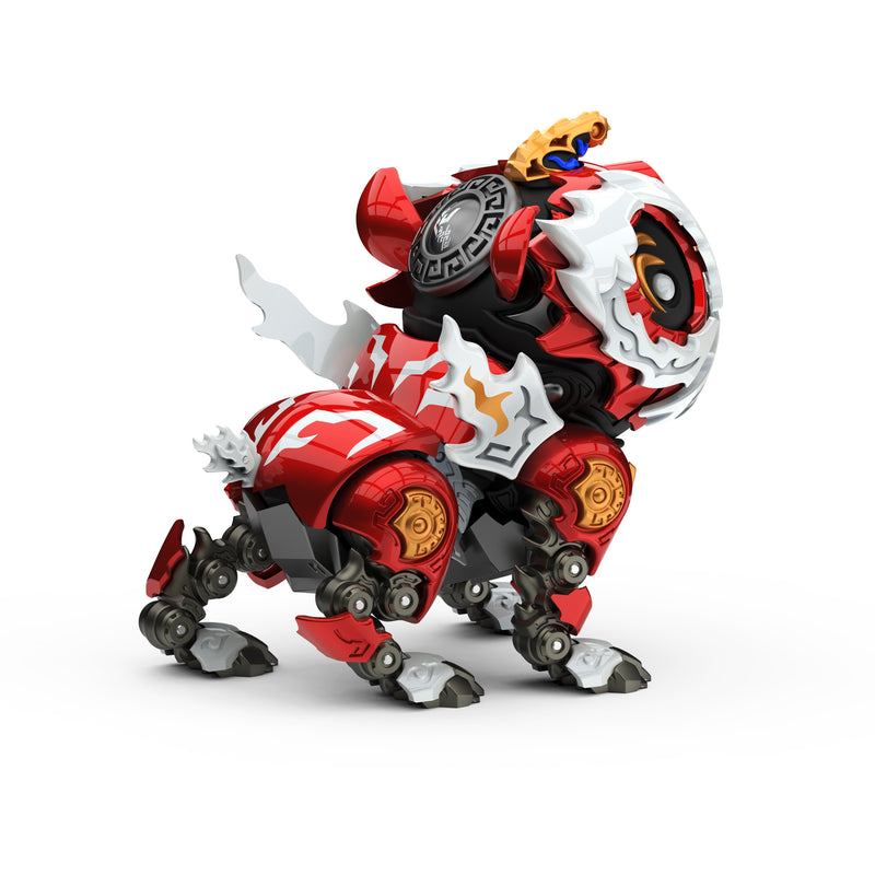 【Pre-Order】XWS-0001 Lion Dance (Red) Alloy Action Figure <SHENXING TECHNOLOGY> Length approx. 15cm
