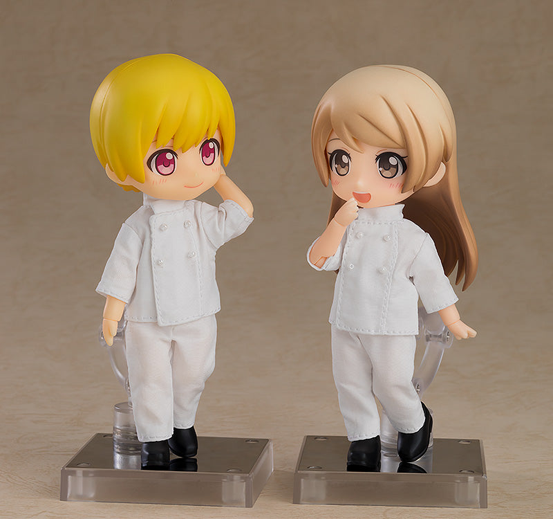 【Pre-Order】Nendoroid Doll Work Outfit Set: Pastry Chef (Red) <Good Smile Company>