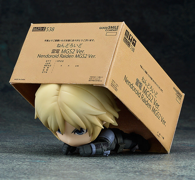 【预售】粘土人  538  METAL GEAR SOLID2 SONS OF LIBERTY 雷电 MGS2 Ver.   （再贩）《Good Smile Company》【※同梱不可】