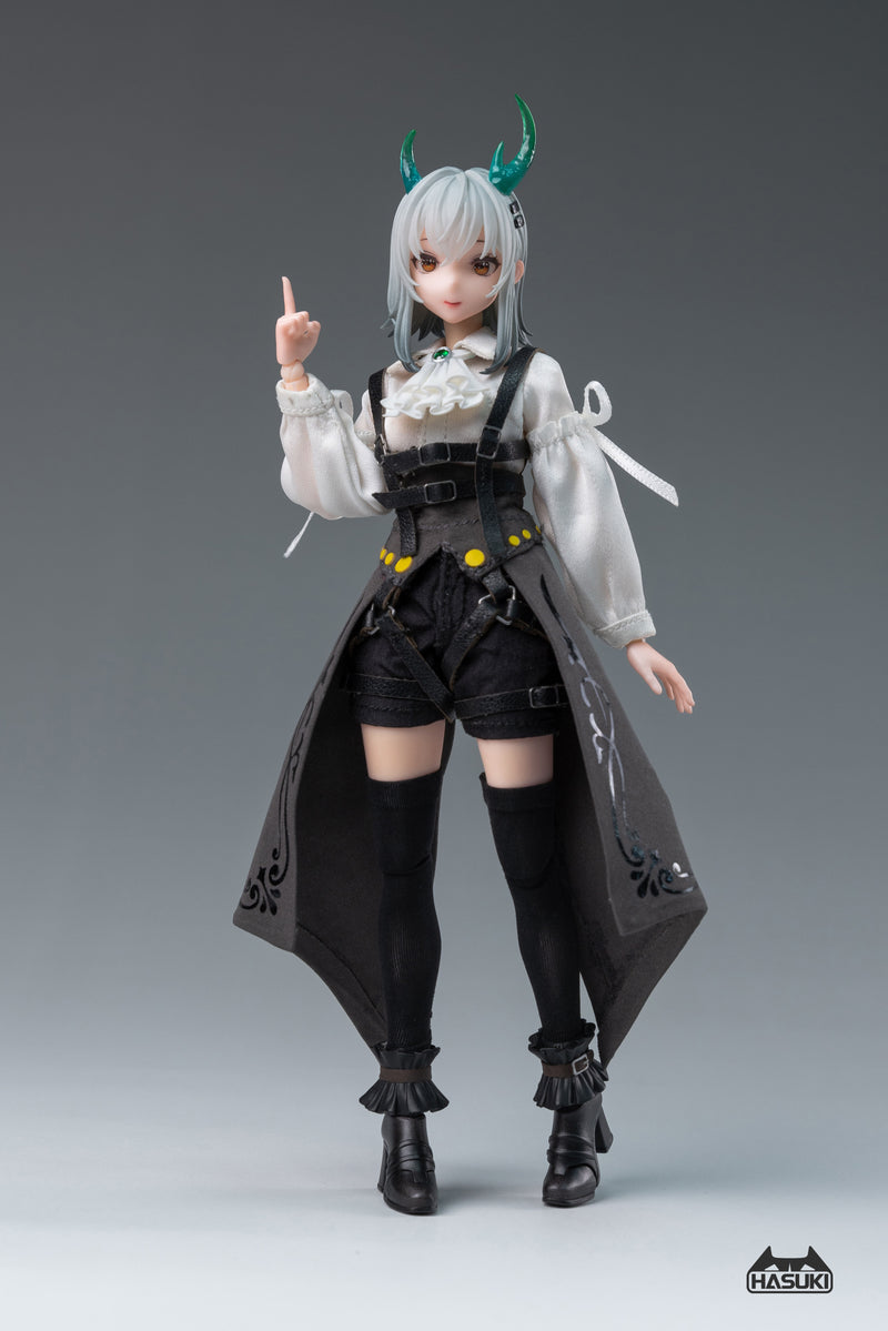 【Pre-Order】pocket art Series PA008 - Gloria, Knight of the Rose - 1/12 Scale Action Figure <HASUKI> [*Cannot be bundled]