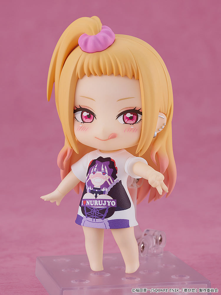 【Pre-Order】Nendoroid "My Dress-Up Darling" Marin Kitagawa: Slippery Girls Full Graphic T-Shirt Ver. <Good Smile Company> [*Cannot be bundled]