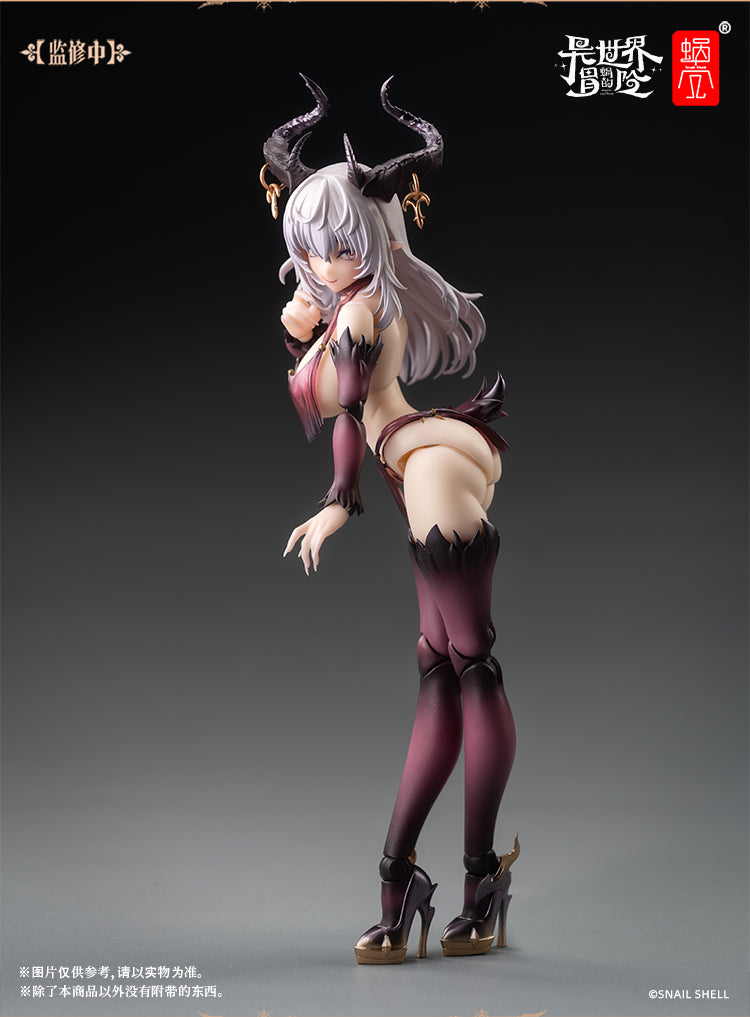 【Pre-Order】RPG-01 Succubus Lustia 1/12 Scale Action Figure <SNAIL SHELL> Height approx. 158mm (to top of head)