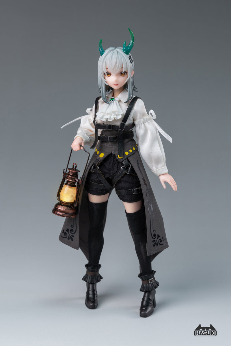 【Pre-Order】pocket art Series PA008 - Gloria, Knight of the Rose - 1/12 Scale Action Figure <HASUKI> [*Cannot be bundled]