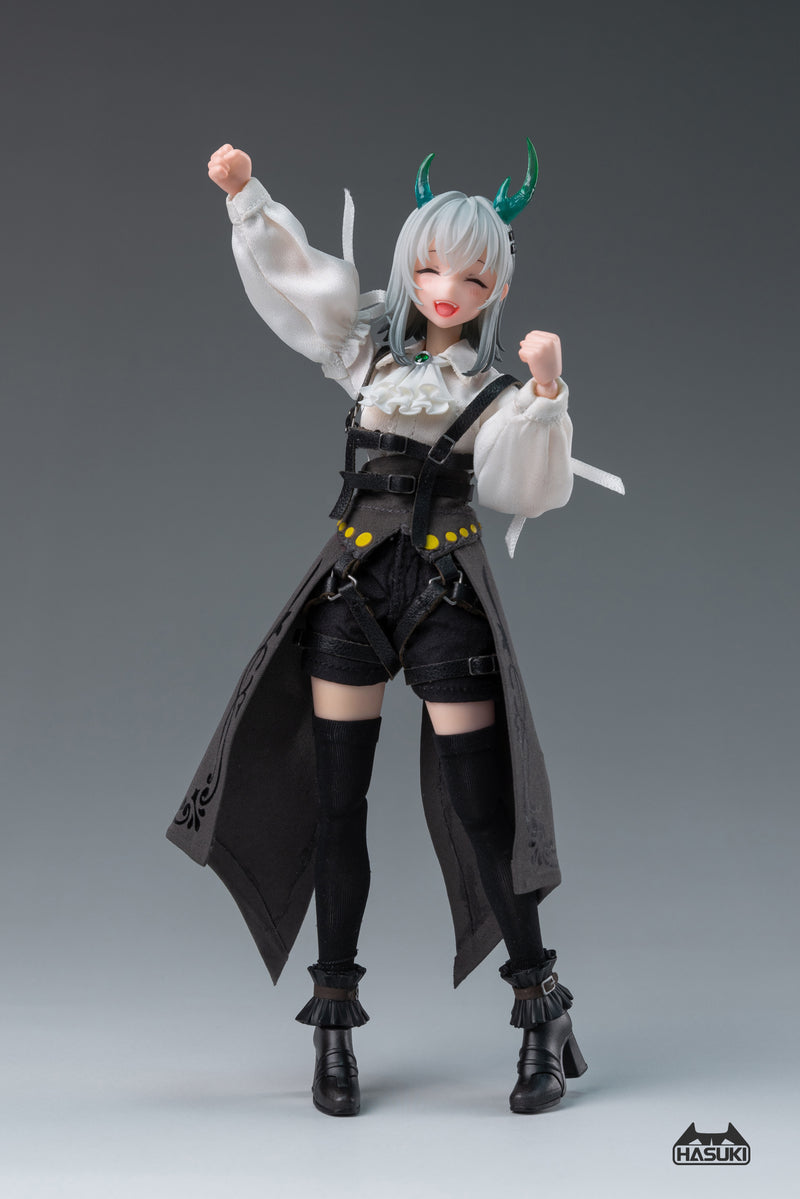 【Pre-Order】pocket art Series PA008 - Gloria, Knight of the Rose - 1/12 Scale Action Figure <HASUKI> [*Cannot be bundled]