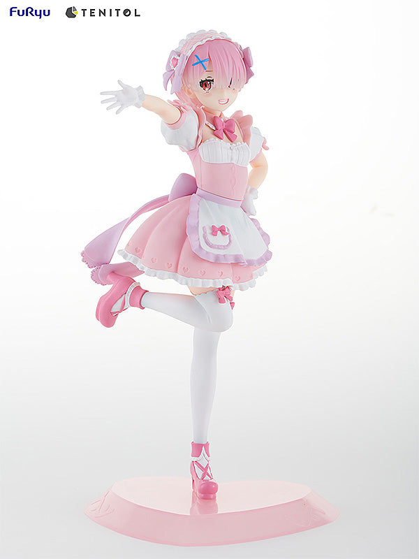【Pre-Order】TENITOL Re:Zero - Starting Life in Another World  Yumekawa Maid Ram Completed Figure/FURYU/ Rem/Ram/Non Scale