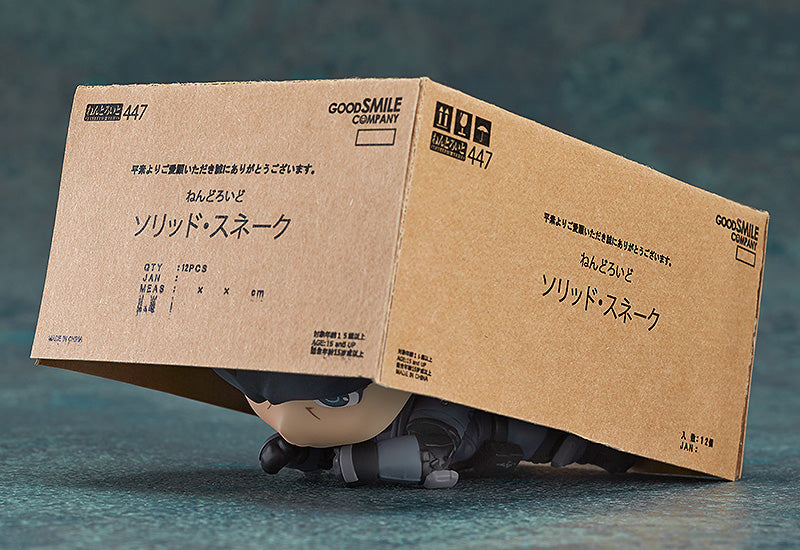 【Pre-Order】ねんどろいど メタルギア ソリッド ソリッド・スネーク（再販） 《Good Smile Company/グッドスマイルカンパニー》【※同梱不可】