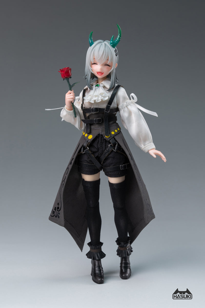 【Pre-Order】pocket art Series PA008 - Gloria, Knight of the Rose - 1/12 Scale Action Figure <HASUKI> [*Cannot be bundled]