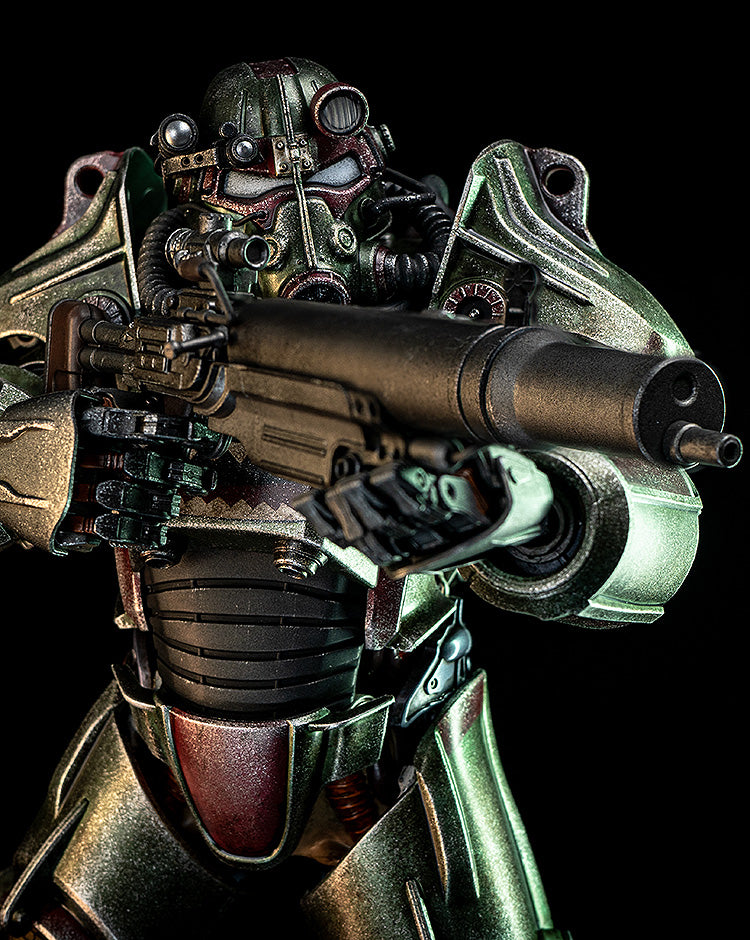 【Pre-Order】Fallout (フォールアウト)「Fallout_1/6 T-45 Hot Rod Shark Power Armor（フォールアウト_1/6 T-45 ホットロッドシャーク・パワーアーマー）」 ≪threezero/スリーゼロ≫　塗装済み可動フィギュア　1/6スケール　全高：約368mm