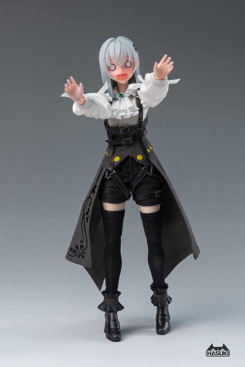 【Pre-Order】pocket art Series PA008 - Gloria, Knight of the Rose - 1/12 Scale Action Figure <HASUKI> [*Cannot be bundled]