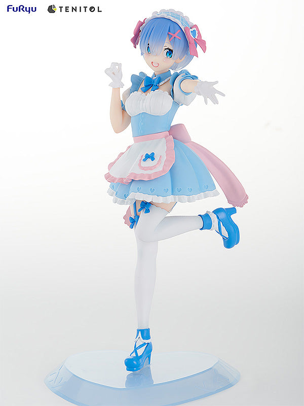 【Pre-Order】TENITOL Re:Zero - Starting Life in Another World  Yumekawa Maid Rem & Ram Bonus Set Completed Figure FURYU/ Rem & Ram/Non Scale