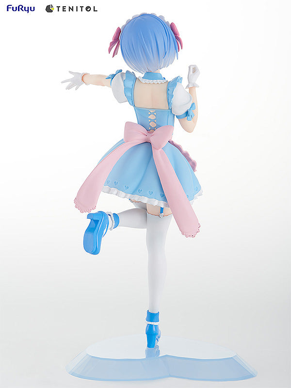 【Pre-Order】TENITOL Re:Zero - Starting Life in Another World  Yumekawa Maid Rem & Ram Bonus Set Completed Figure FURYU/ Rem & Ram/Non Scale