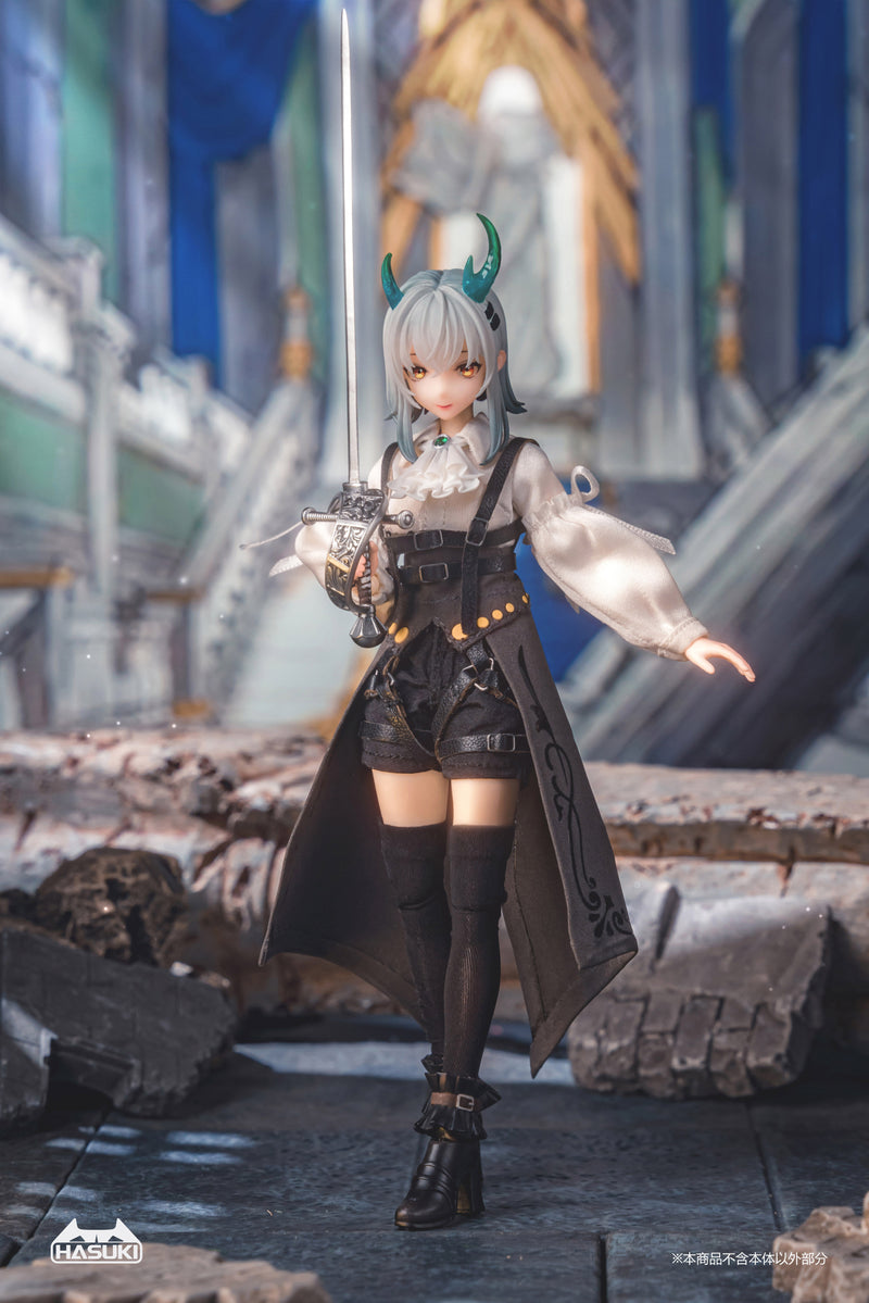 【Pre-Order】pocket art Series PA008 - Gloria, Knight of the Rose - 1/12 Scale Action Figure <HASUKI> [*Cannot be bundled]