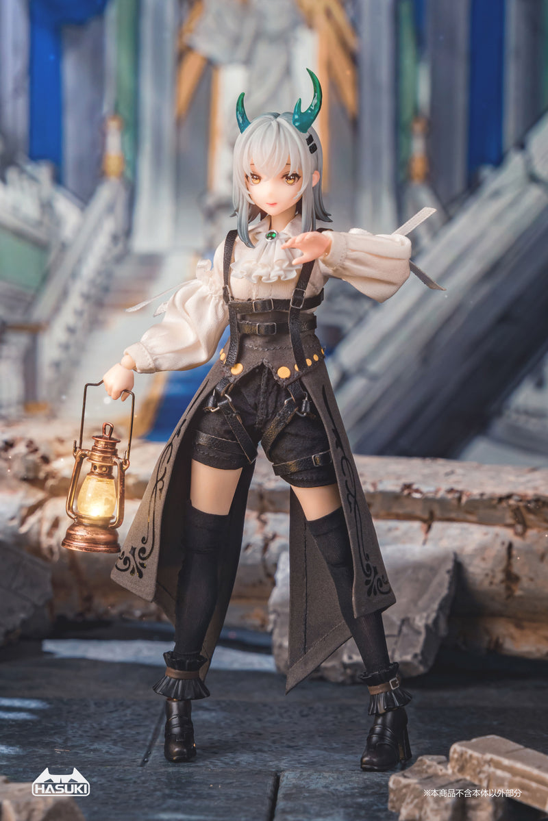 【Pre-Order】pocket art Series PA008 - Gloria, Knight of the Rose - 1/12 Scale Action Figure <HASUKI> [*Cannot be bundled]