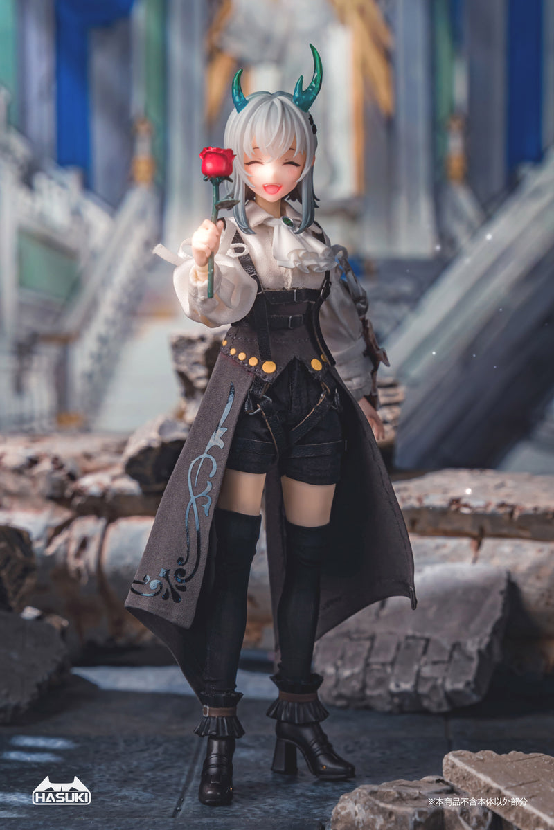 【Pre-Order】pocket art Series PA008 - Gloria, Knight of the Rose - 1/12 Scale Action Figure <HASUKI> [*Cannot be bundled]