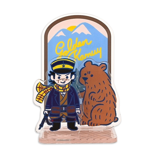 【Pre-Order】"Golden Kamuy" Bizenies Acrylic Diorama  Saichi Sugimoto (Resale) <Markwood> [*Cannot be bundled]