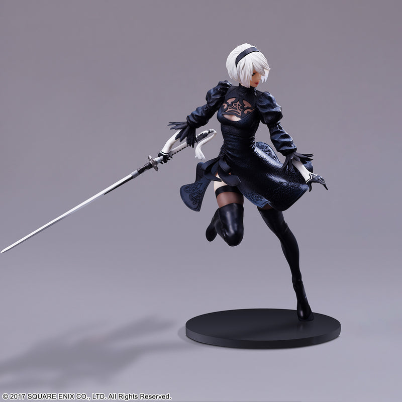 【Pre-Order★SALE】NieR:Automata Formism 2B (YoRHa No. 2 Type B) - Goggles OFF Ver. - Completed Figure [Resale] <SQUARE ENIX>