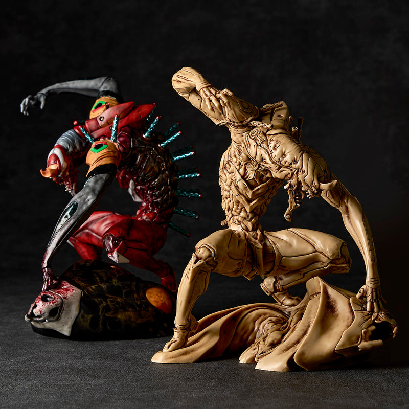 【预售】ARTPLA SCULPTURE WORKS 新世纪福音战士2号机兽化第2形态   The Beast"Geofront血战"   米色Ver.     塑料模型 《海洋堂》【※同梱不可】
