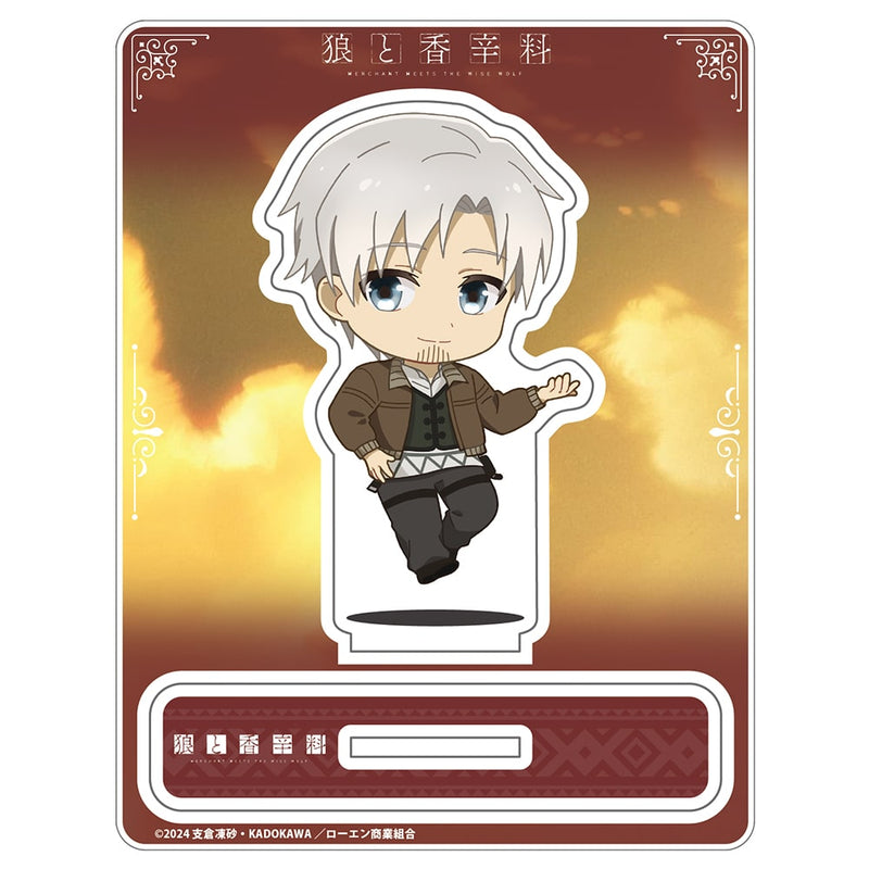 【Pre-Order★SALE】Spice and Wolf: MERCHANT MEETS THE WISE WOLF "Lawrence" Jan-Kore Acrylic Stand <Axel Graphic Works>