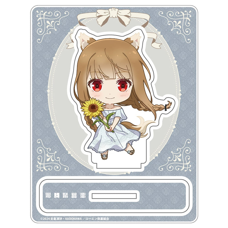【Pre-Order★SALE】"Spice and Wolf: MERCHANT MEETS THE WISE WOLF" Acrylic Stand "Holo (One-piece Dress)" <Axel Graphic Works>