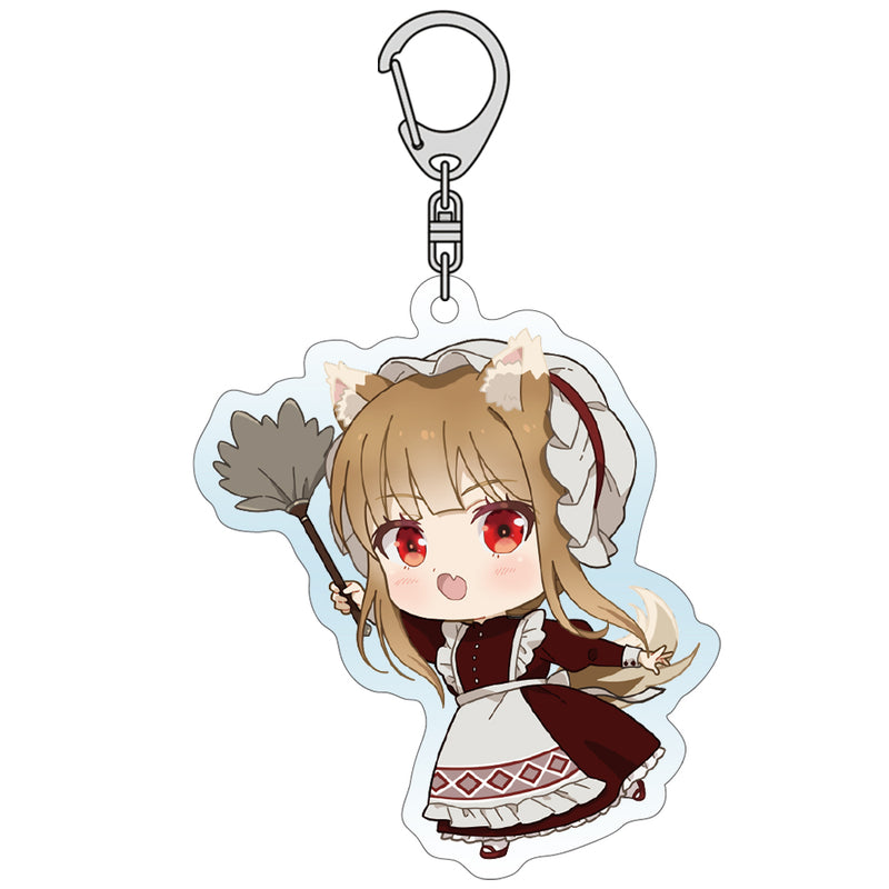 【Pre-Order★SALE】"Spice and Wolf: MERCHANT MEETS THE WISE WOLF" Acrylic Keychain Holo (Maid) <Axel Graphic Works>