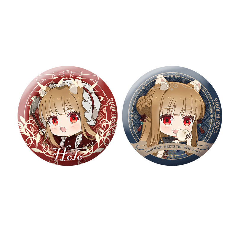 【Pre-Order★SALE】"Spice and Wolf MERCHANT MEETS THE WISE WOLF" Can Badge Set TYPE-1 <Axel Graphic Works>
