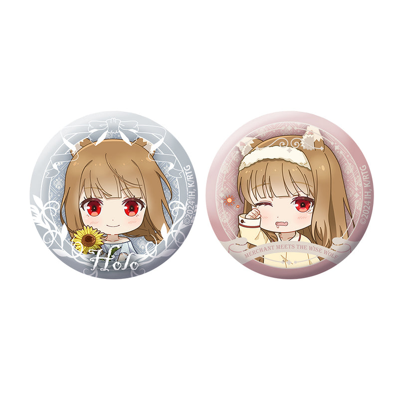 【Pre-Order★SALE】"Spice and Wolf MERCHANT MEETS THE WISE WOLF" Can Badge Set TYPE-2 <Axel Graphic Works>