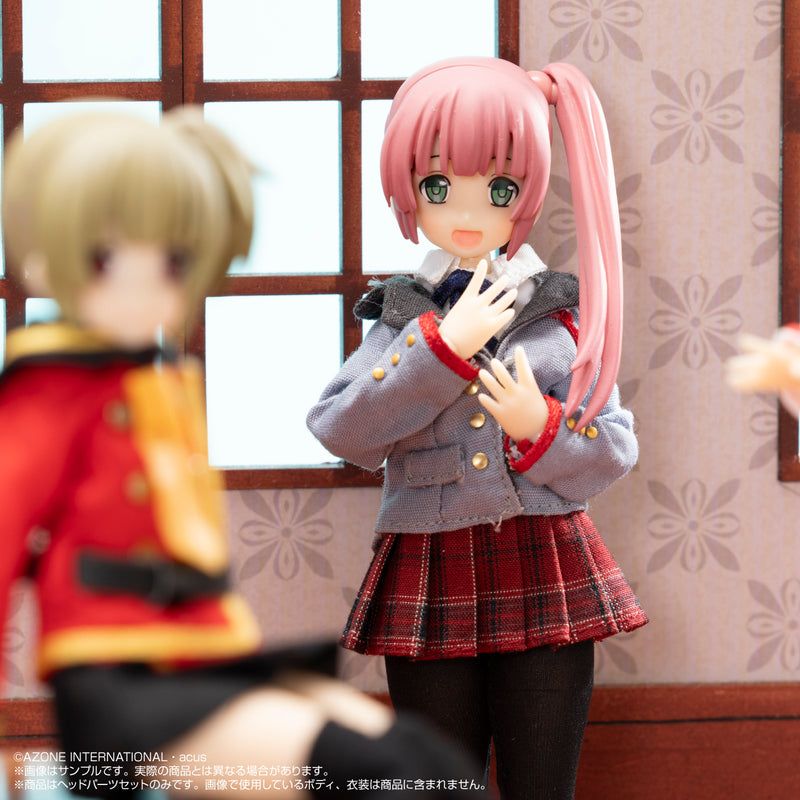 【Pre-Order】"Assault Lily" Custom Lily Type-A Head Parts Set (Mauve Red) <AZONE INTERNATIONAL> [*Cannot be bundled]