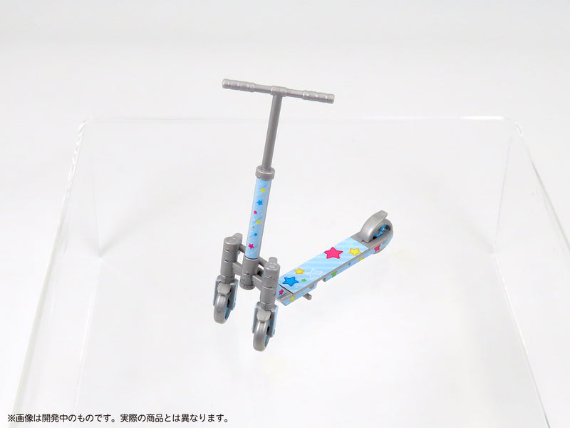 【预售★SALE】Puripura   滑板车 【POP花纹】《DIG》1/12　塑料模型