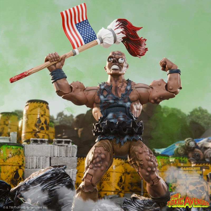 【Pre-Order/Reservations Suspended】Toxic Avenger ULTIMATE!/The Toxic Avenger Movie Ver. 7" Action Figure <Super7>