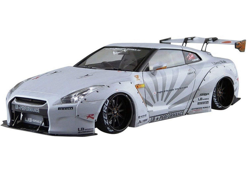 【Pre-Order】1/24 リバティーウォーク No.10 LB・ワークス R35 GT-R Ver.2 プラモデル（再販）《アオシマ》【※同梱不可】