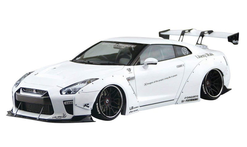 【Pre-Order】1/24 リバティウォーク No.11 LB★ワークス R35 GT-R type1.5 プラモデル（再販）《アオシマ》【※同梱不可】