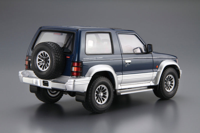 【Pre-Order】ザ・モデルカー No.103 1/24 ミツビシ V24WG パジェロ メタルトップワイドXR-II‘ 91 プラモデル（再販）《アオシマ》【※同梱不可】