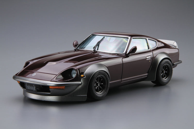 【Pre-Order】ザ・モデルカー No.30 1/24 ニッサン S30 フェアレディZ エアロカスタム ’75 プラモデル（再販）《アオシマ》【※同梱不可】