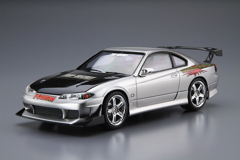 【Pre-Order】The Tuned Car No.24 Top Secret S15 Silvia '99 (Nissan) 1/24 Scale Plastic Model (Resale) <Aoshima> [*Cannot be bundled]