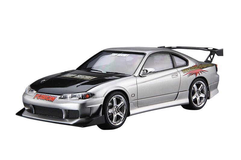 【Pre-Order】The Tuned Car No.24 Top Secret S15 Silvia '99 (Nissan) 1/24 Scale Plastic Model (Resale) <Aoshima> [*Cannot be bundled]