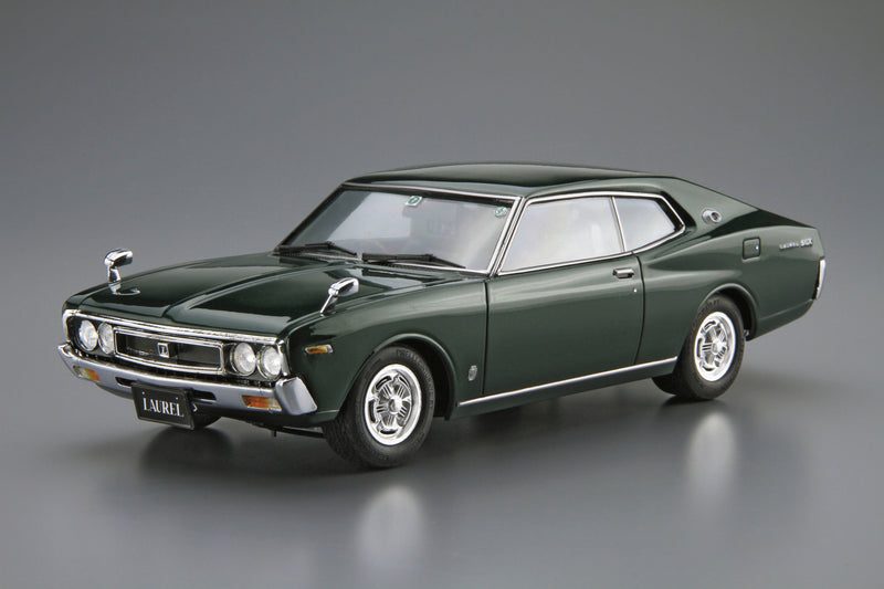 【Pre-Order】The Model Car No.14 Nissan KHC130 Laurel HT2000SGX '72 1/24 Scale Plastic Model (Resale) <Aoshima> [*Cannot be bundled]