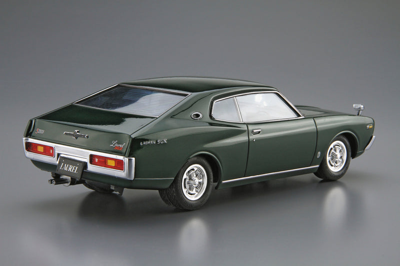 【Pre-Order】ザ・モデルカー No.14 1/24 ニッサン KHC130 ローレルHT2000SGX ’72 プラモデル（再販)《アオシマ》【※同梱不可】